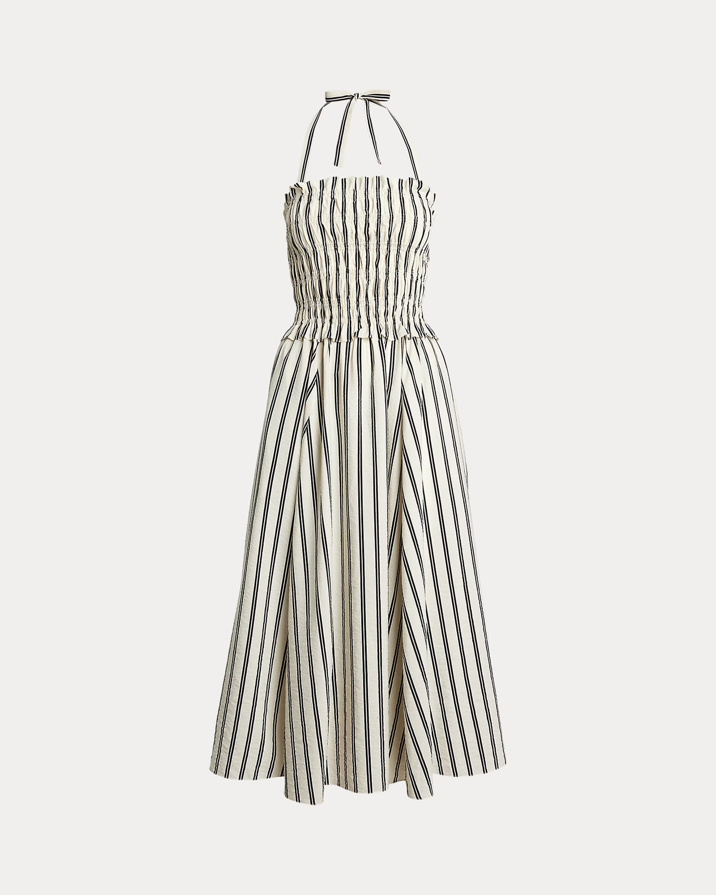 Striped Silk-Blend Dress | Taylor’s engagement dress dupe