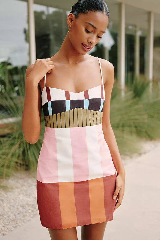 Color Palette Mini Dress