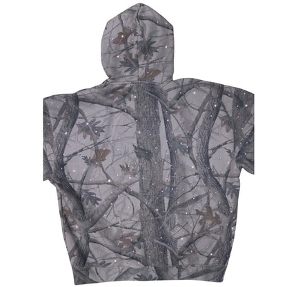 SAD GIRLZ CAMO CRYSTAL HOODIE