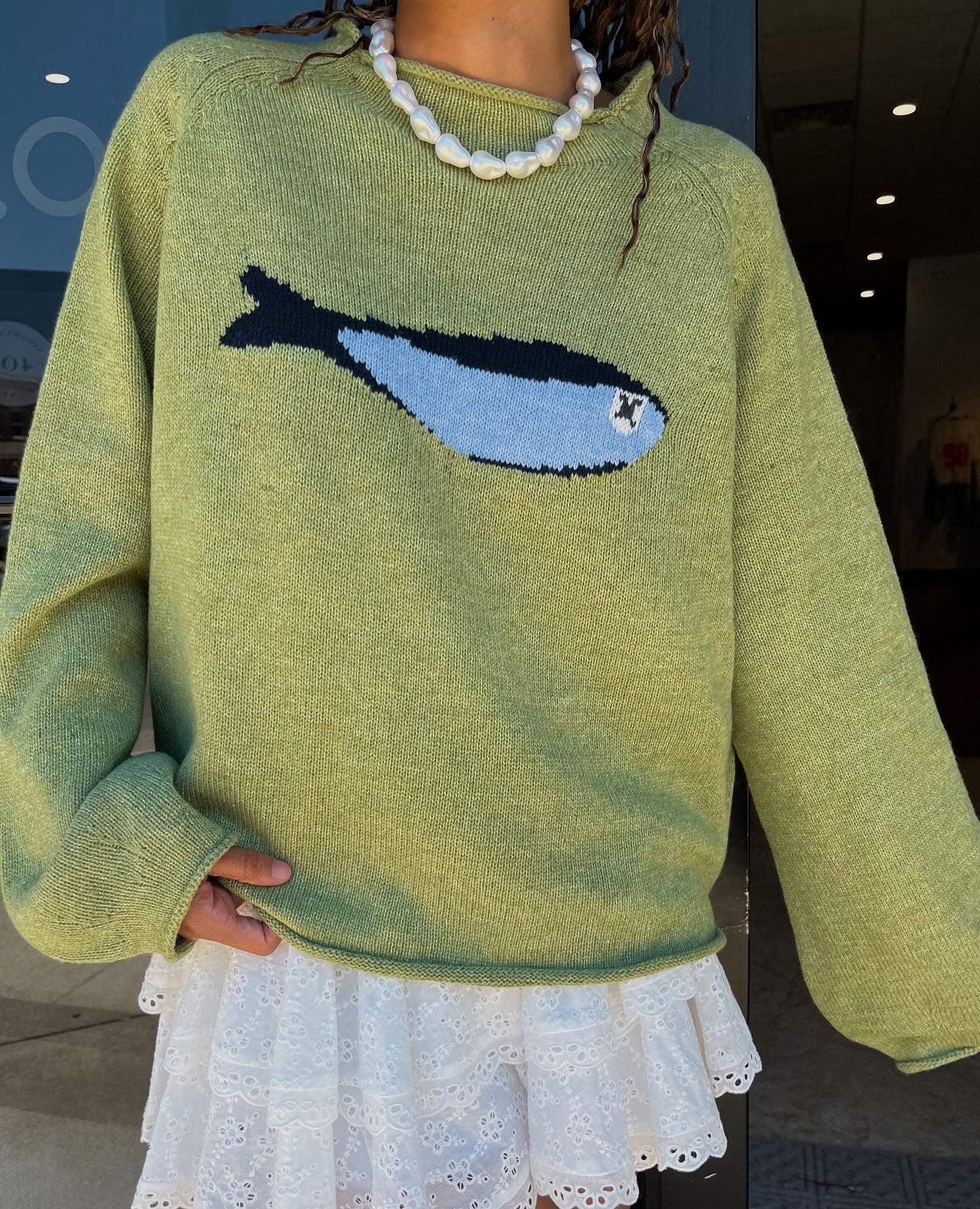 Sage Sardine Sweater