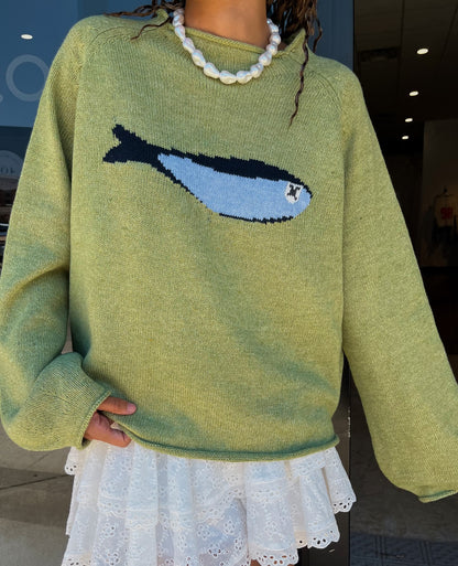 Sage Sardine Sweater
