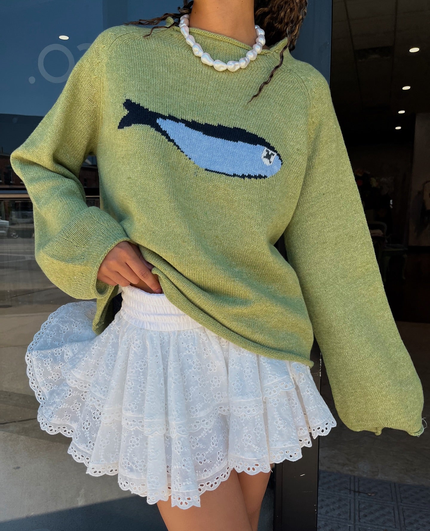 Sage Sardine Sweater