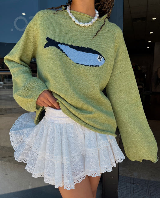 Sage Sardine Sweater