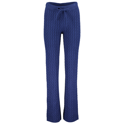 Plait Pattern Co-ord Set in Navy Blue