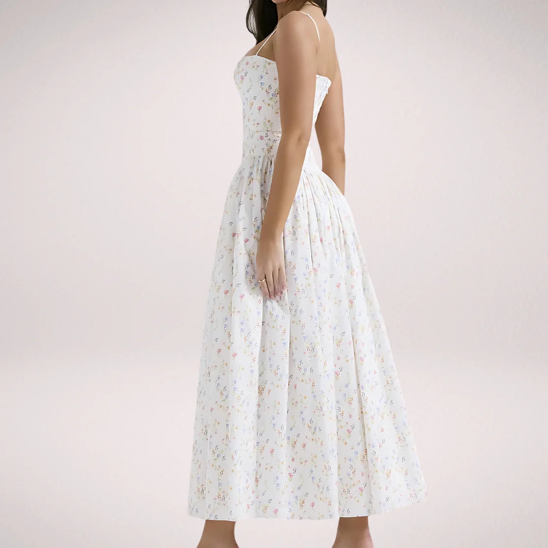 Elara Bloom Maxi Dress