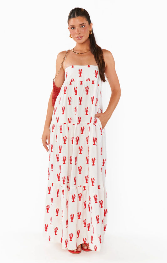 Long Weekend Embroidered Maxi Dress