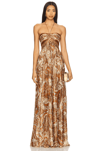 Terracotta Maxi Dress