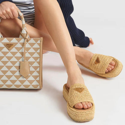 Prad Crochet Sandals