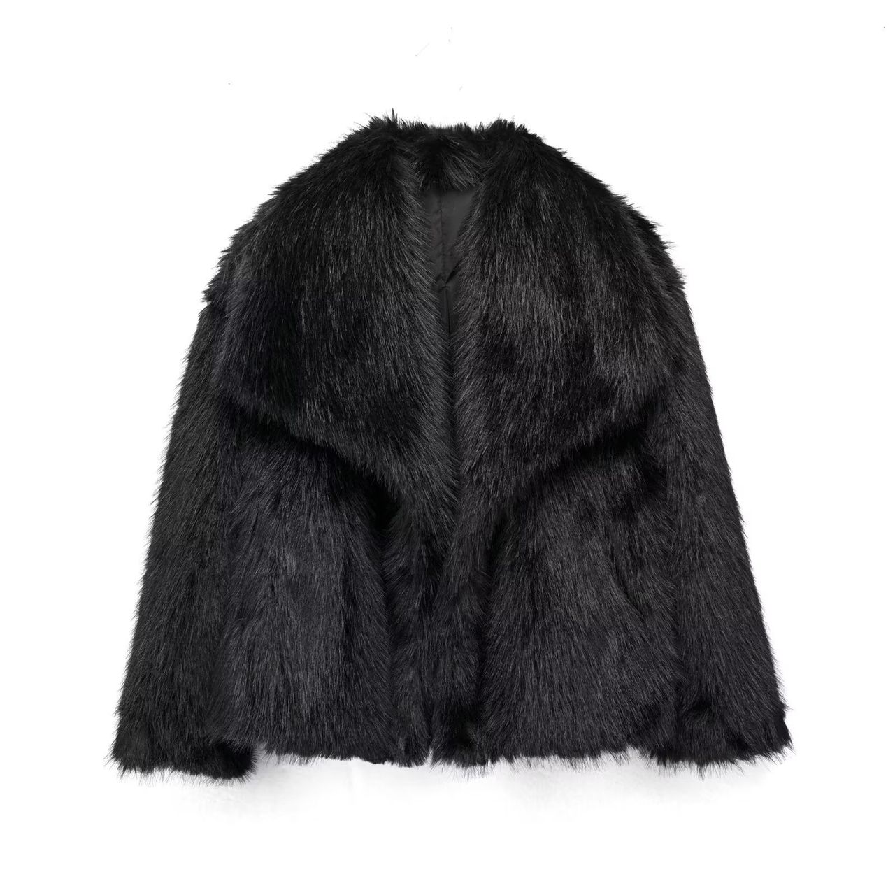 Fuax fur coat