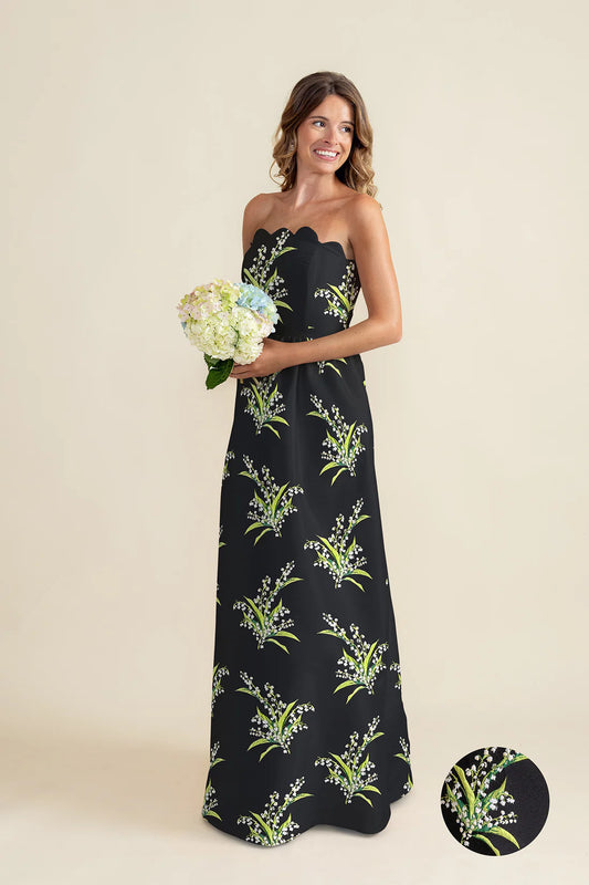 Twilight Blossom Gown