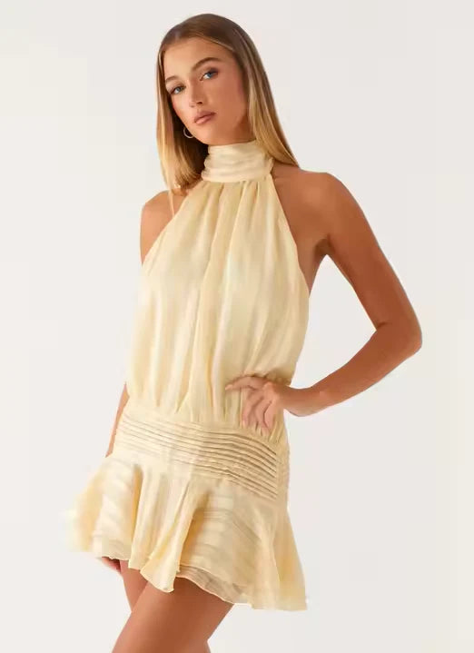 Chiffon Mini Dress
