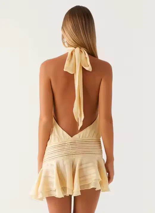 Chiffon Mini Dress