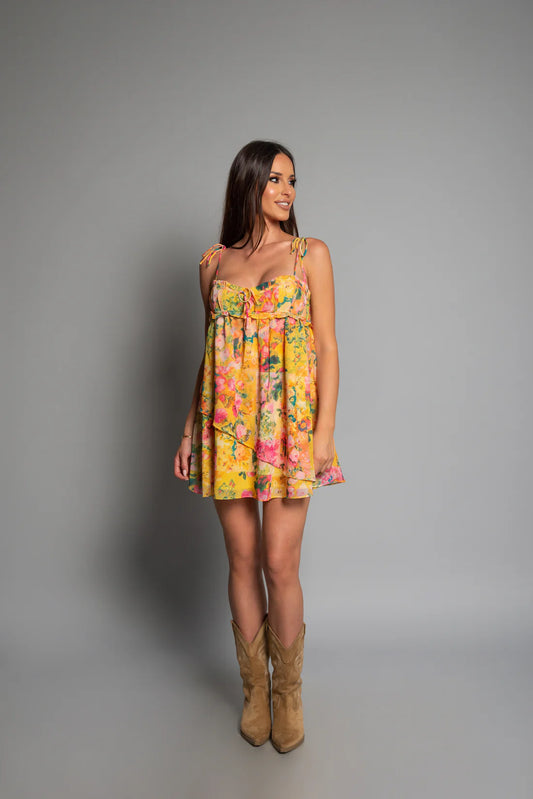 Bloomy Dreams Mini Dress