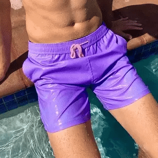 COLOR CHANGING SWIM SHORTS