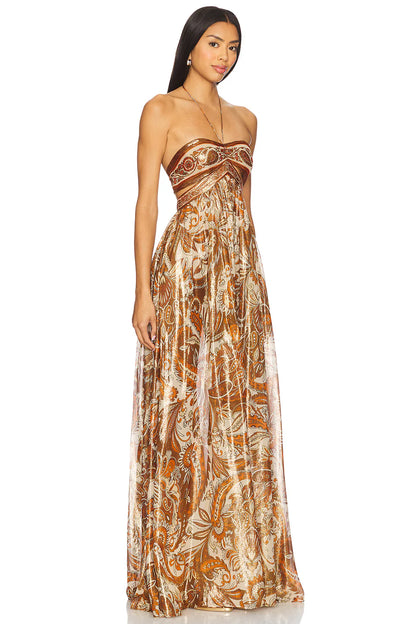Terracotta Maxi Dress